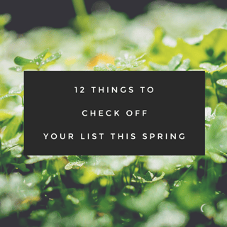 spring maintenance checklist