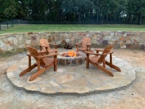 how to create outdoor living space