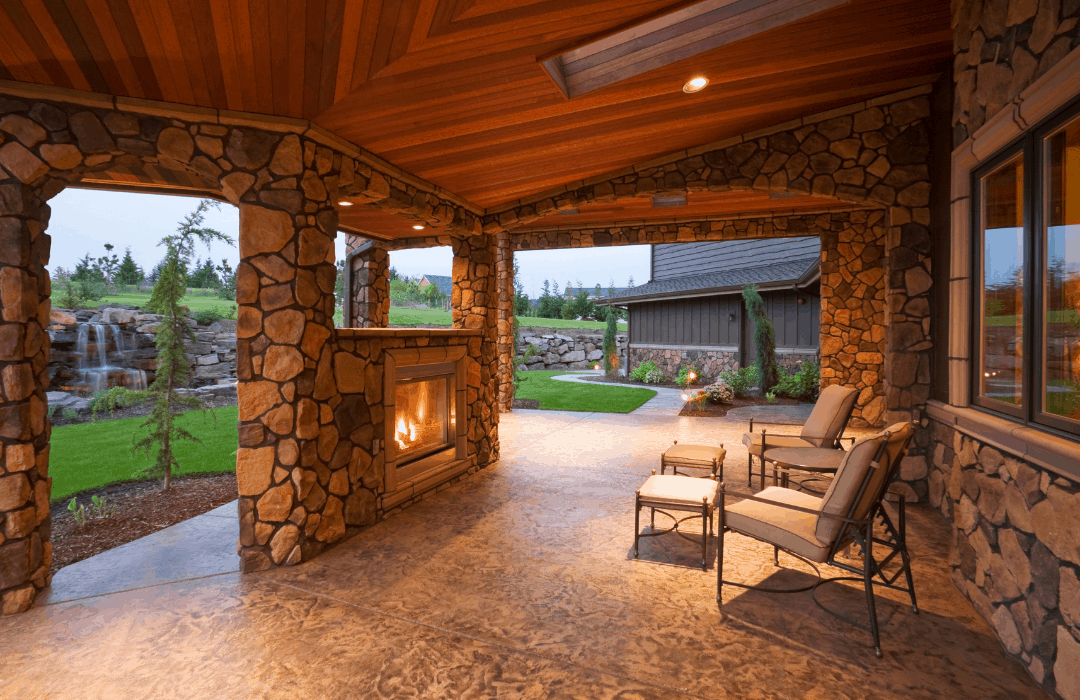 Patio Cover and Outdoor Kitchen built by Circle D Construction