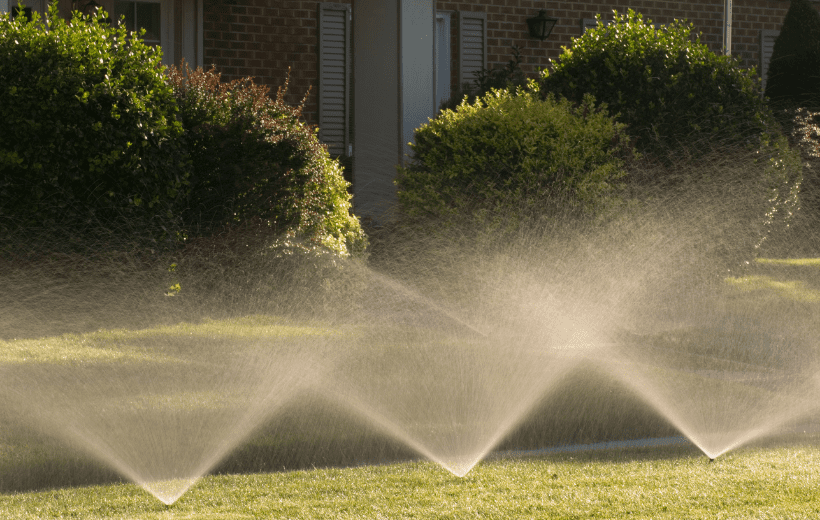 Sprinkler System Installation by Circle D Construction