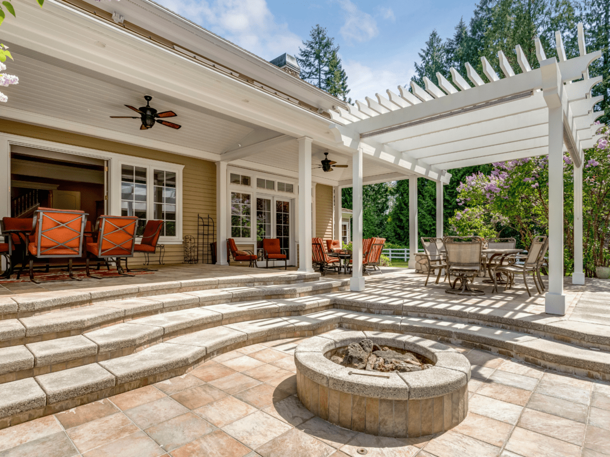 backyard arbor