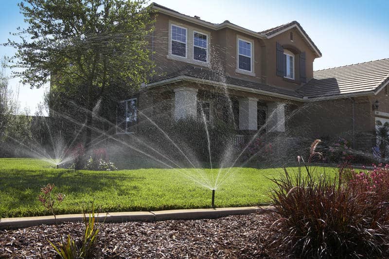 home sprinkler system in fort worth